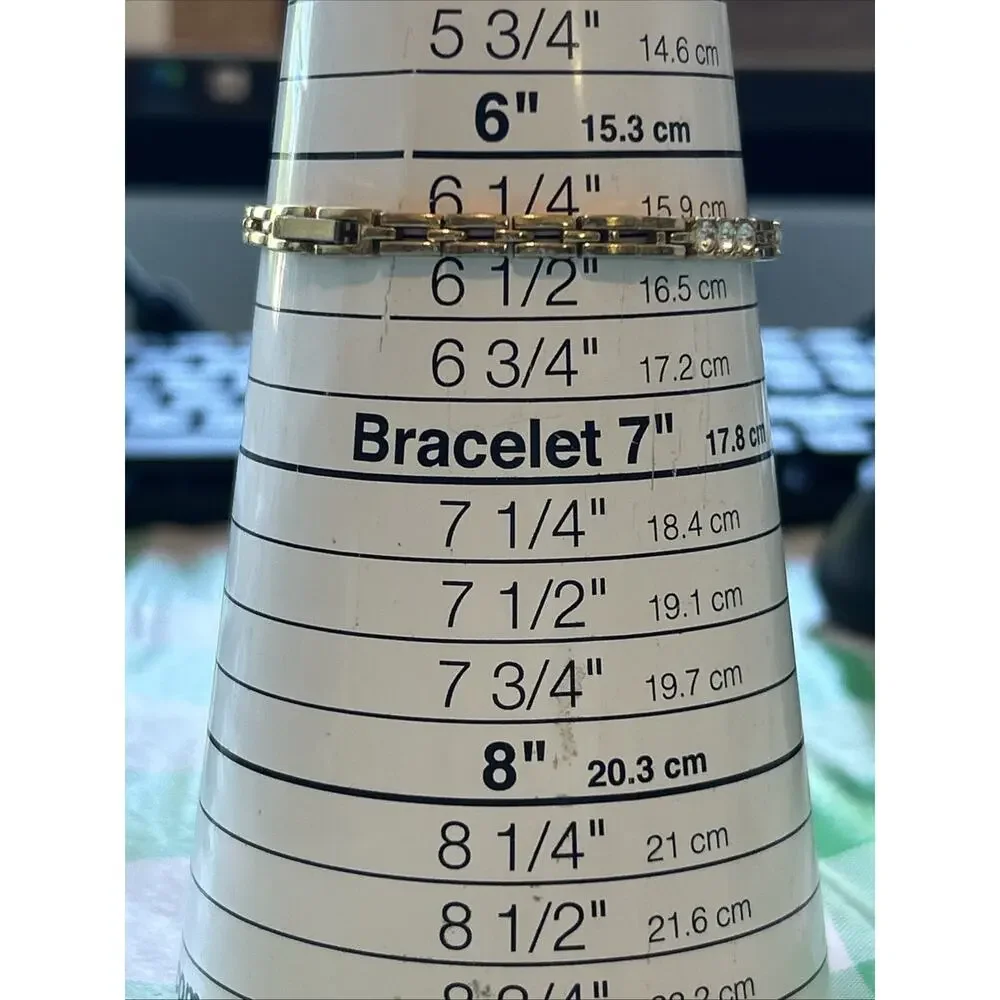 Gold Tone Rhinestone Band Women’s Quartz Watch